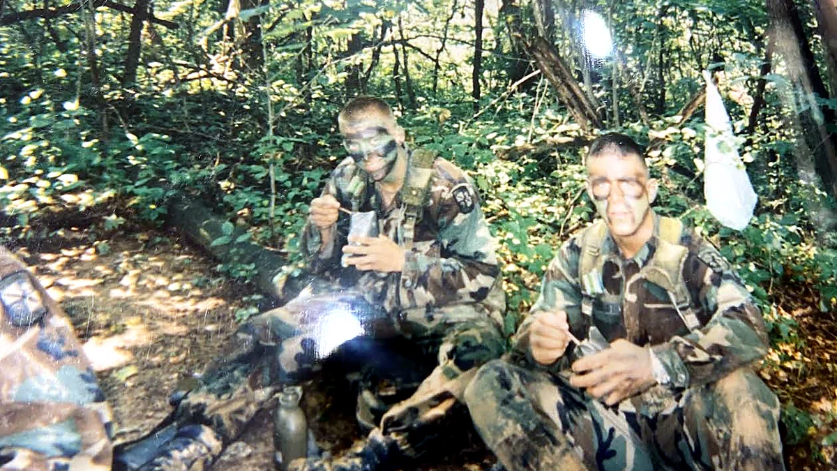 Military training field photo